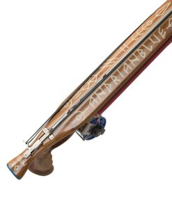 wooden speargun rear end top
