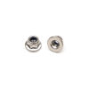 M4 Stainless Steel Nylon Lock Flange Nut DIN6926